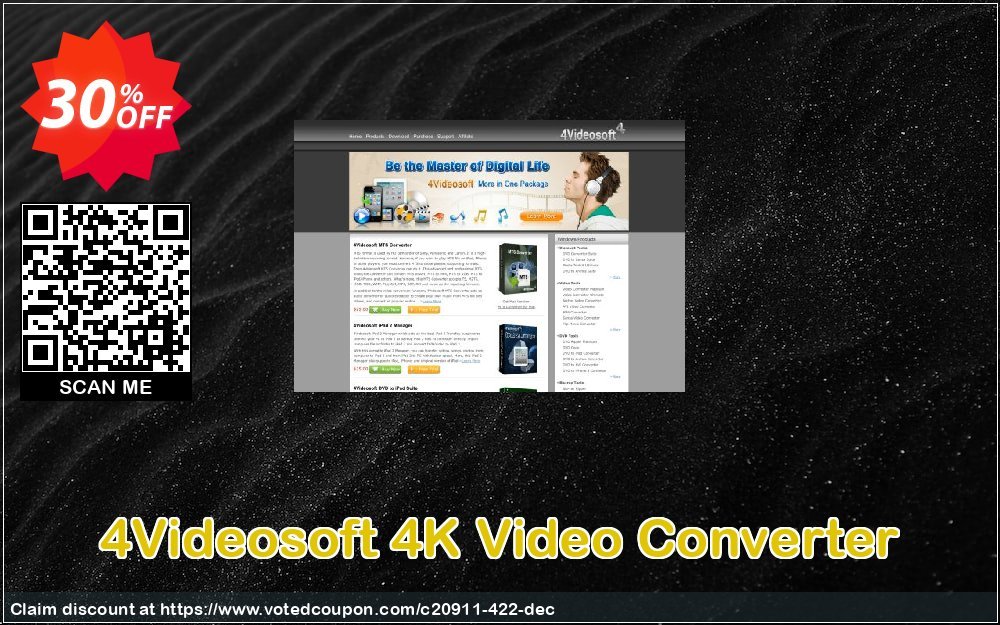 4Videosoft 4K Video Converter Coupon, discount 4Videosoft coupon (20911). Promotion: 