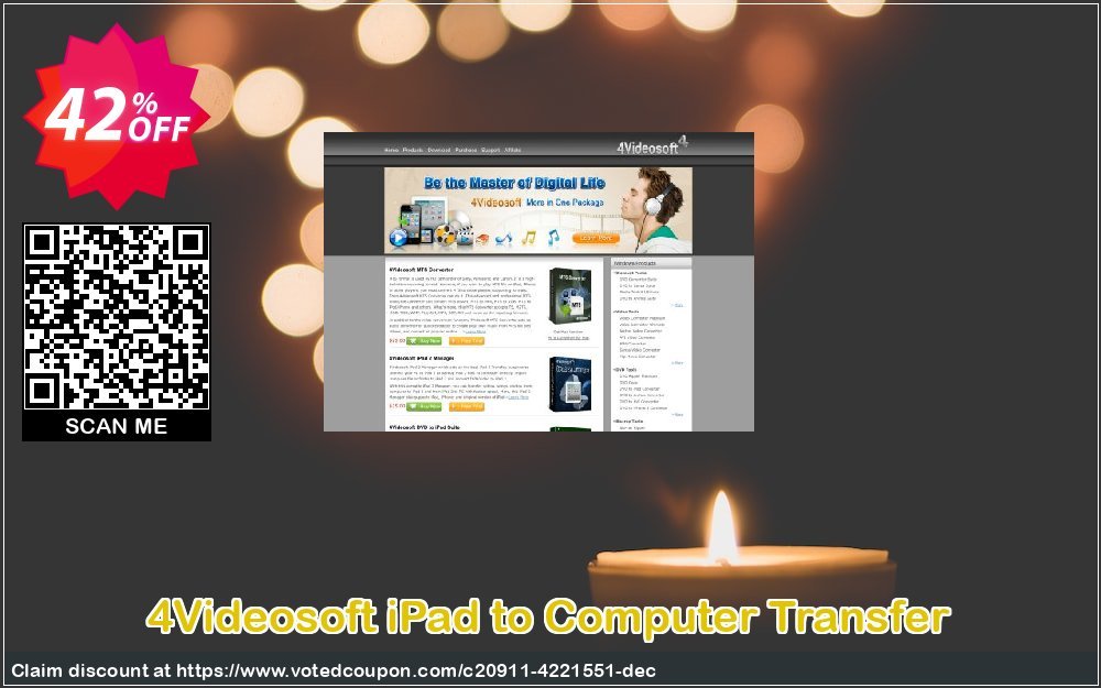 4Videosoft iPad to Computer Transfer Coupon Code Apr 2024, 42% OFF - VotedCoupon