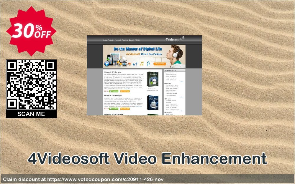 4Videosoft Video Enhancement Coupon, discount 4Videosoft coupon (20911). Promotion: 