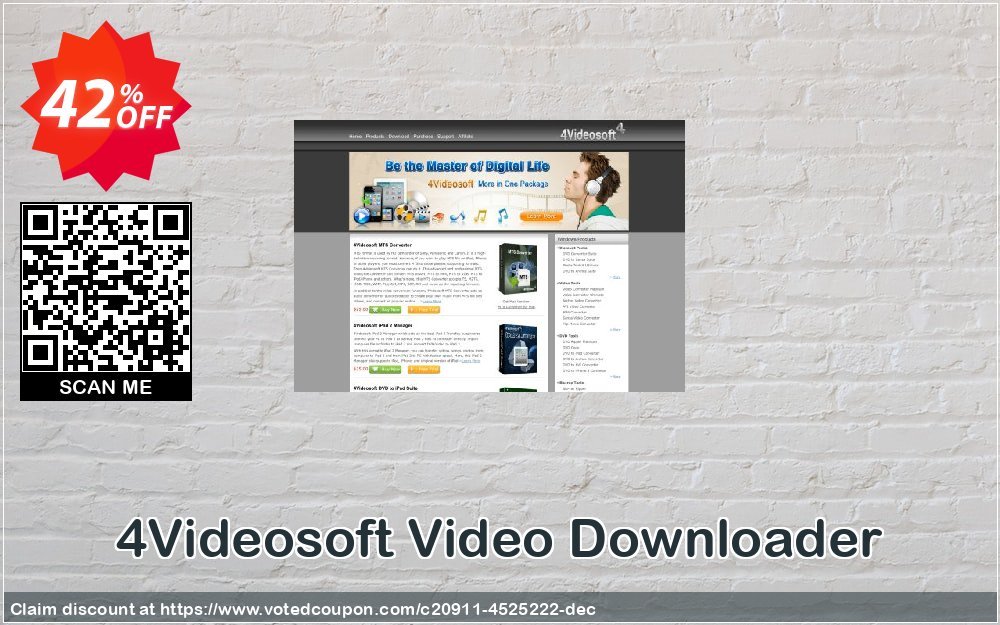 4Videosoft Video Downloader Coupon, discount 4Videosoft Video Downloader exclusive promo code 2024. Promotion: exclusive promo code of 4Videosoft Video Downloader 2024