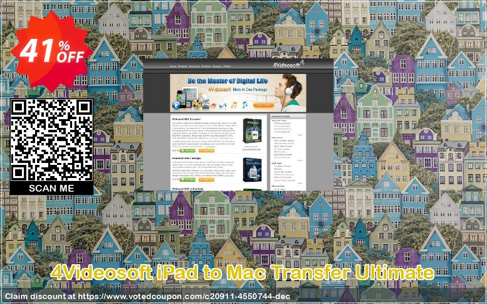 4Videosoft iPad to MAC Transfer Ultimate Coupon Code Apr 2024, 41% OFF - VotedCoupon