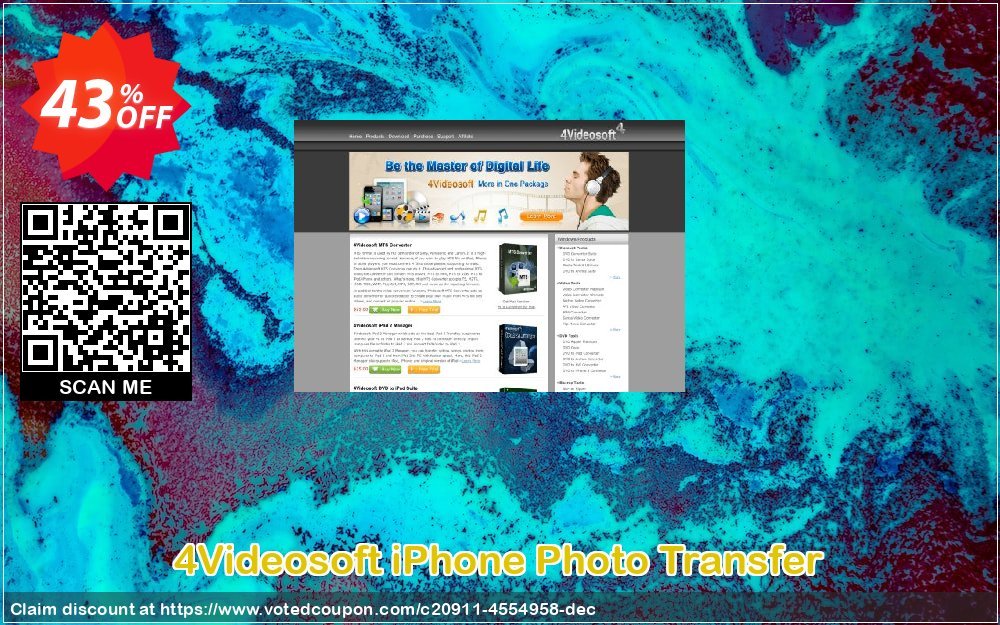 4Videosoft iPhone Photo Transfer Coupon Code Apr 2024, 43% OFF - VotedCoupon