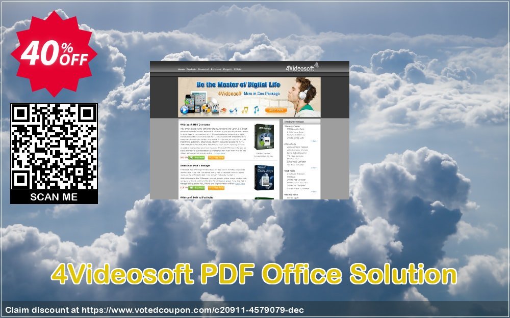 4Videosoft PDF Office Solution Coupon Code Apr 2024, 40% OFF - VotedCoupon