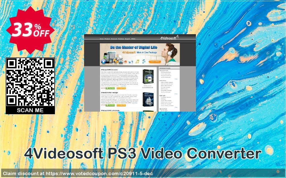 4Videosoft PS3 Video Converter Coupon Code Apr 2024, 33% OFF - VotedCoupon