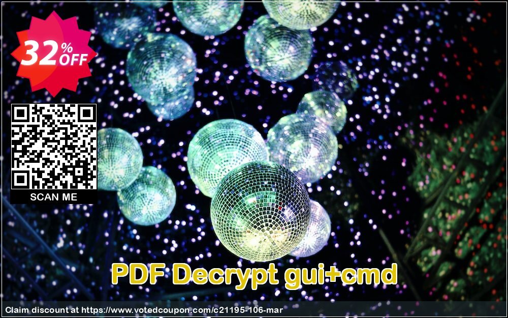 PDF Decrypt gui+cmd Coupon, discount all to all. Promotion: 