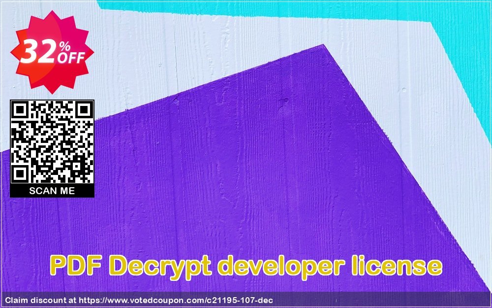 PDF Decrypt developer Plan Coupon, discount all to all. Promotion: 