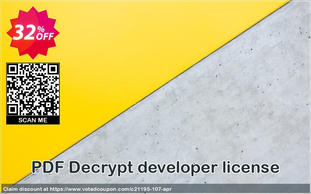 PDF Decrypt developer Plan Coupon Code Apr 2024, 32% OFF - VotedCoupon