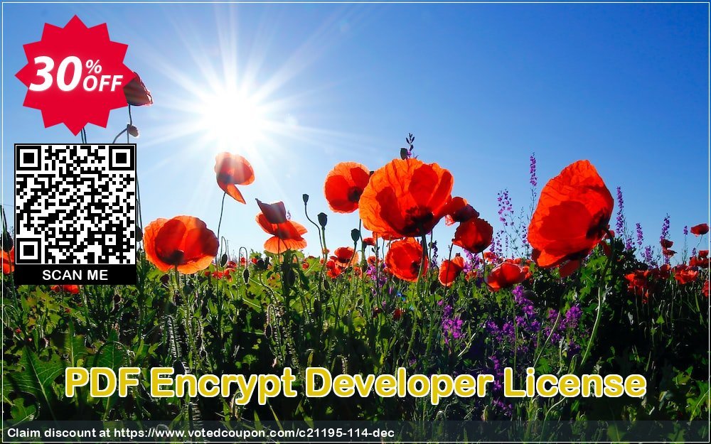 PDF Encrypt Developer Plan Coupon, discount all to all. Promotion: 