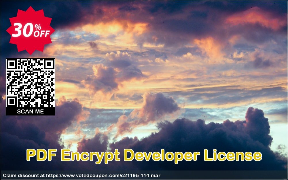 PDF Encrypt Developer Plan Coupon, discount all to all. Promotion: 