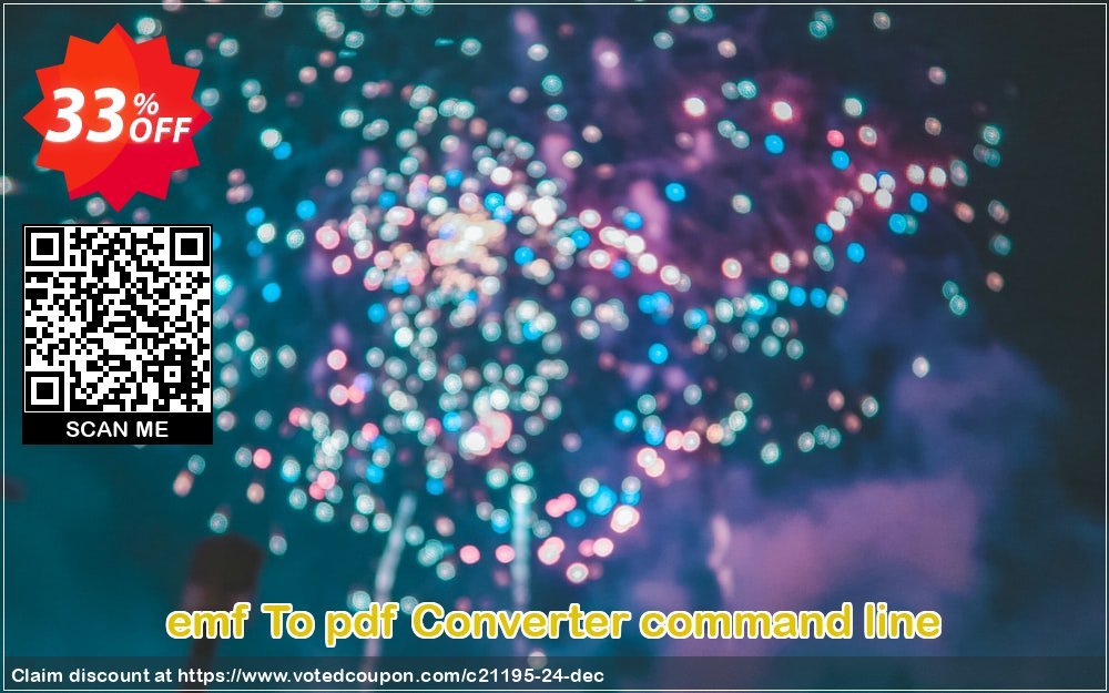 emf To pdf Converter command line Coupon, discount all to all. Promotion: 