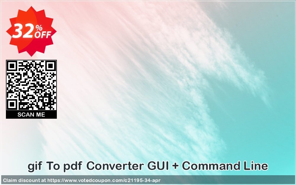 gif To pdf Converter GUI + Command Line Coupon Code Apr 2024, 32% OFF - VotedCoupon