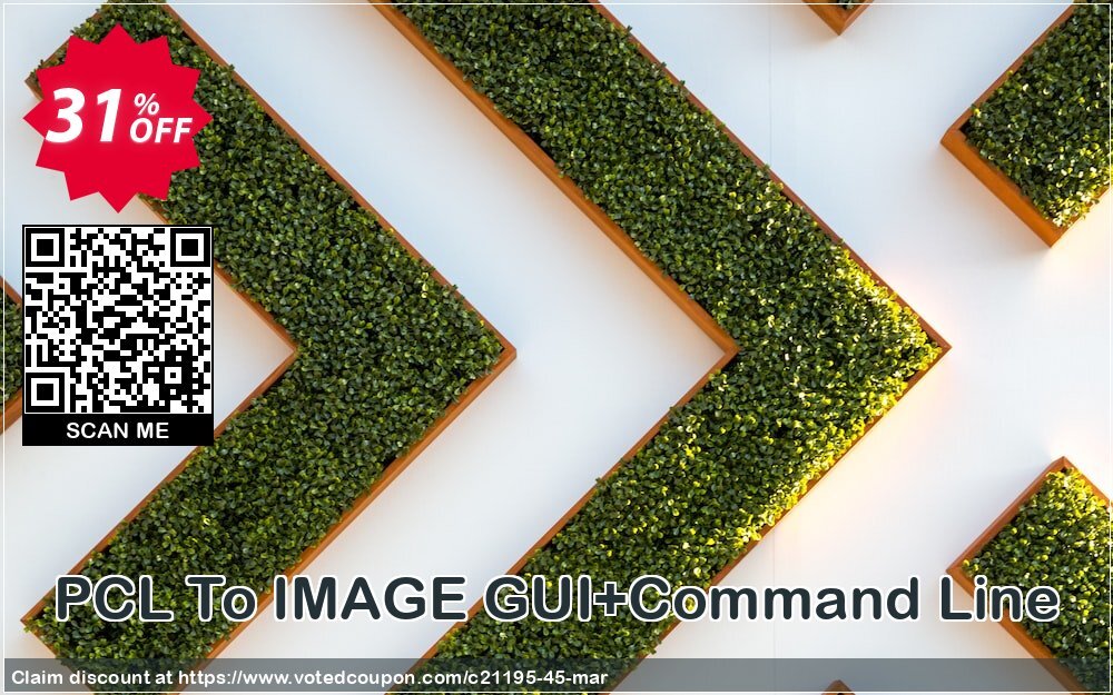 PCL To IMAGE GUI+Command Line Coupon, discount all to all. Promotion: 