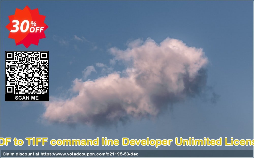 PDF to TIFF command line Developer Unlimited Plan Coupon Code Jun 2024, 30% OFF - VotedCoupon