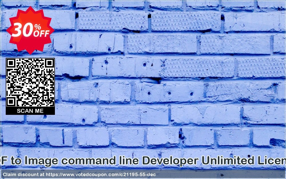 PDF to Image command line Developer Unlimited Plan Coupon, discount all to all. Promotion: 