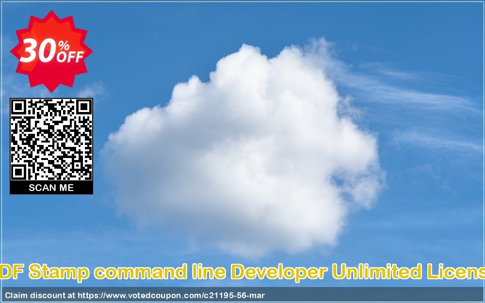 PDF Stamp command line Developer Unlimited Plan Coupon Code May 2024, 30% OFF - VotedCoupon