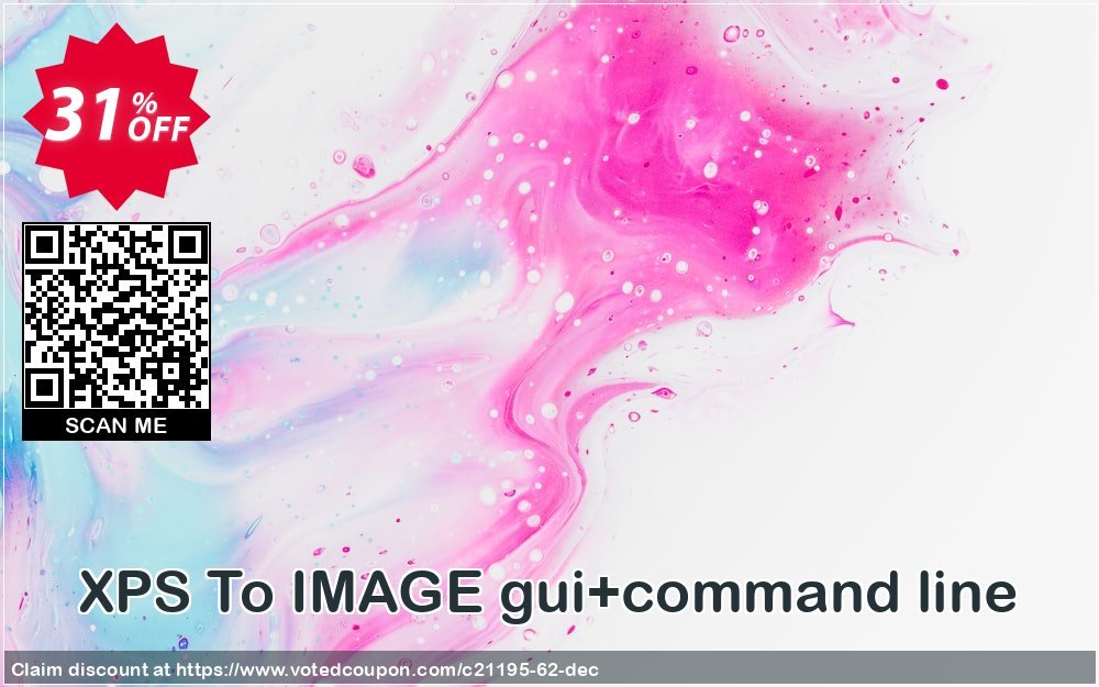 XPS To IMAGE gui+command line Coupon, discount all to all. Promotion: 