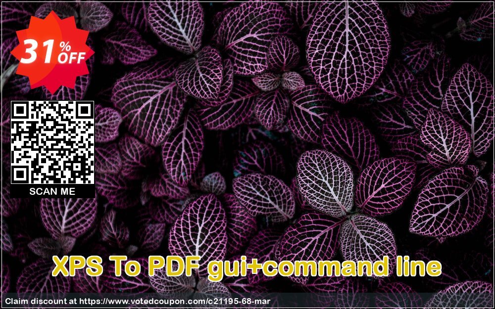 XPS To PDF gui+command line Coupon Code May 2024, 31% OFF - VotedCoupon