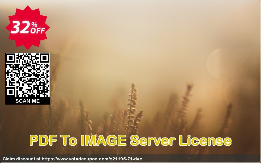 PDF To IMAGE Server Plan Coupon, discount all to all. Promotion: 