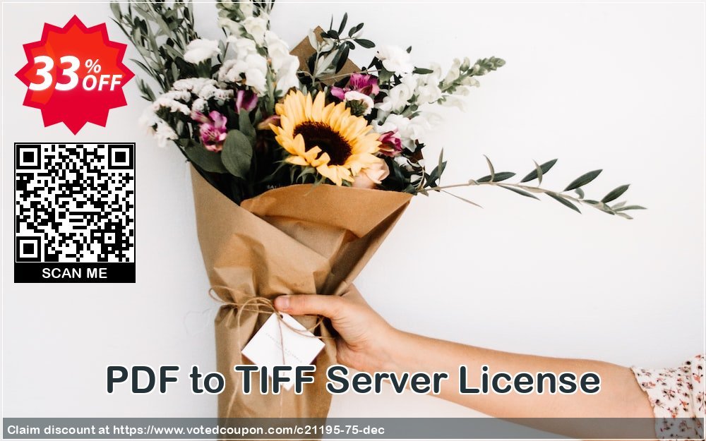 PDF to TIFF Server Plan Coupon, discount all to all. Promotion: 
