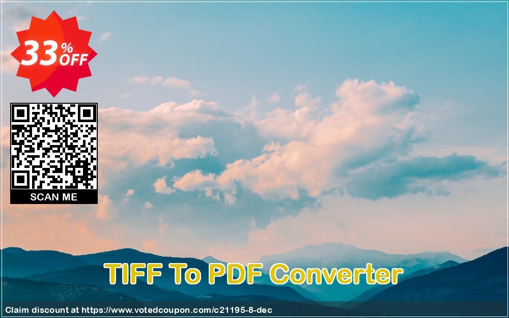 TIFF To PDF Converter Coupon, discount all to all. Promotion: 