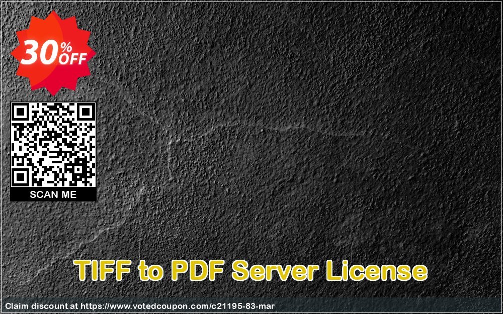 TIFF to PDF Server Plan Coupon Code Apr 2024, 30% OFF - VotedCoupon