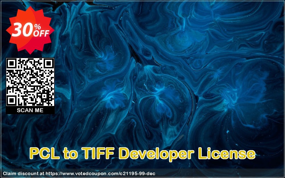 PCL to TIFF Developer Plan Coupon, discount all to all. Promotion: 