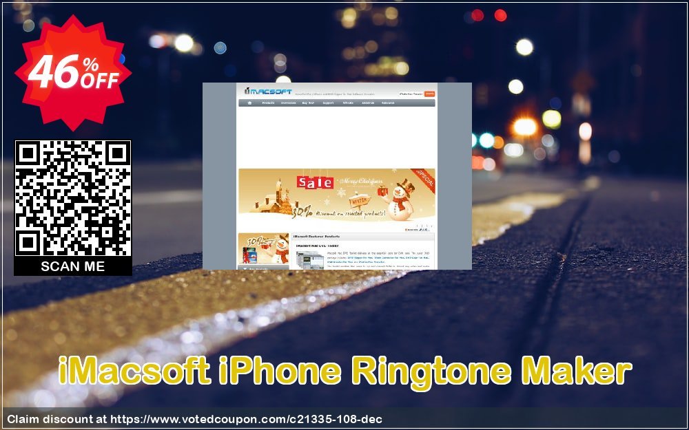 iMACsoft iPhone Ringtone Maker Coupon, discount iMacsoft Software Studio (21335). Promotion: 