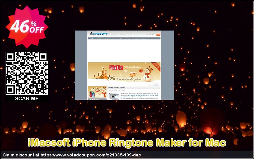 iMACsoft iPhone Ringtone Maker for MAC Coupon, discount iMacsoft Software Studio (21335). Promotion: 