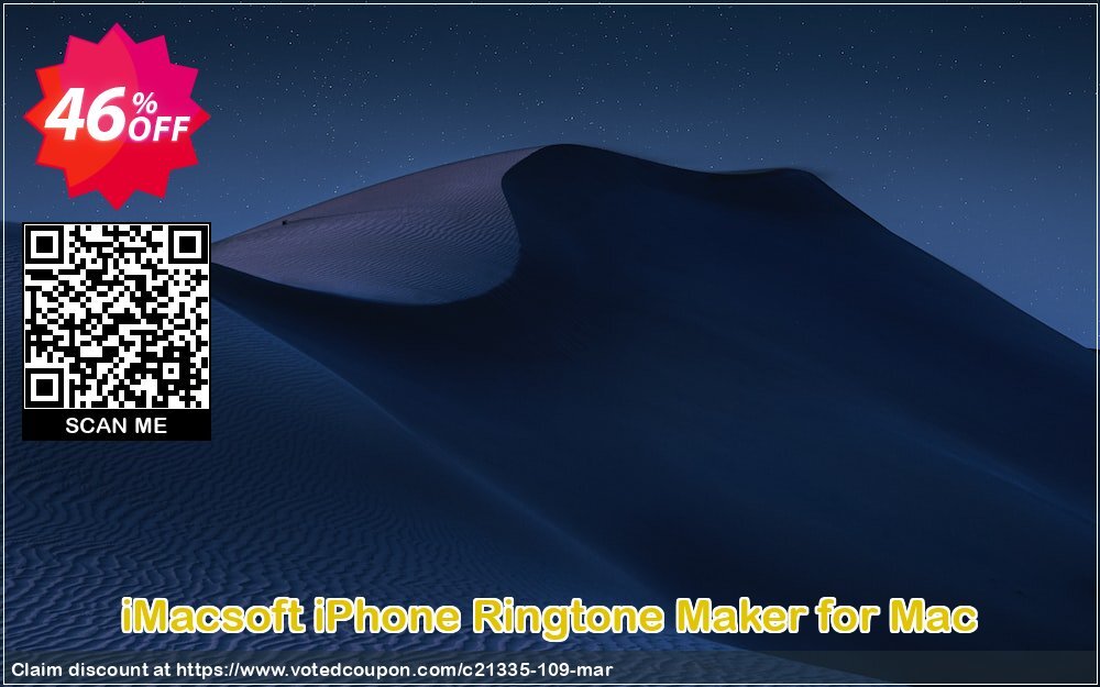 iMACsoft iPhone Ringtone Maker for MAC Coupon Code Apr 2024, 46% OFF - VotedCoupon