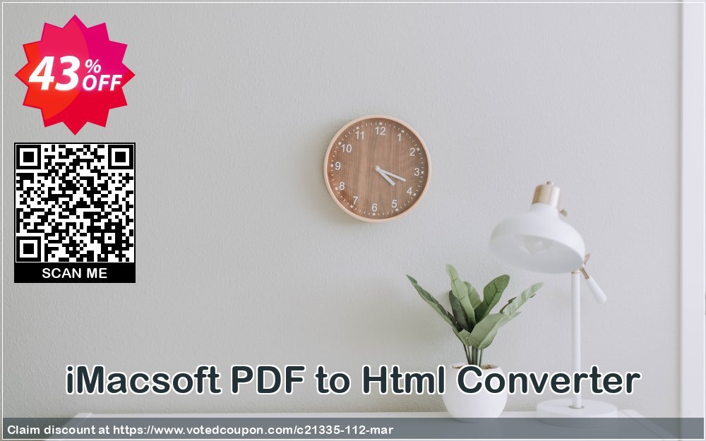 iMACsoft PDF to Html Converter Coupon Code Apr 2024, 43% OFF - VotedCoupon