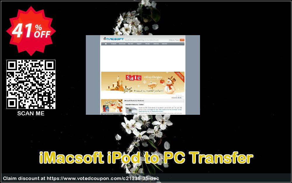 iMACsoft iPod to PC Transfer Coupon, discount iMacsoft Software Studio (21335). Promotion: 