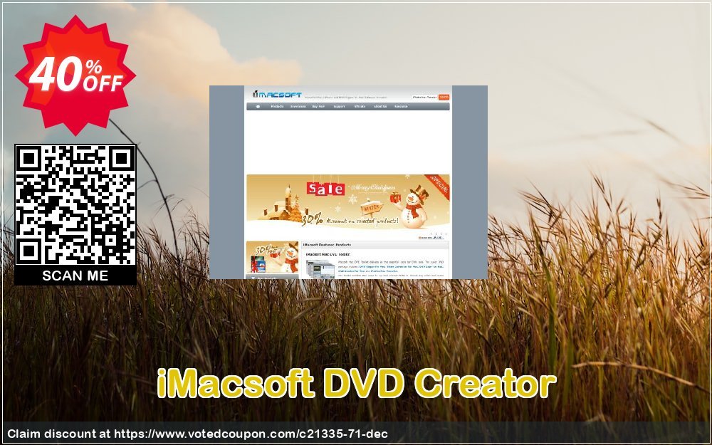iMACsoft DVD Creator Coupon, discount iMacsoft Software Studio (21335). Promotion: 