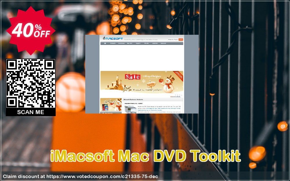 iMACsoft MAC DVD Toolkit Coupon, discount iMacsoft Software Studio (21335). Promotion: 