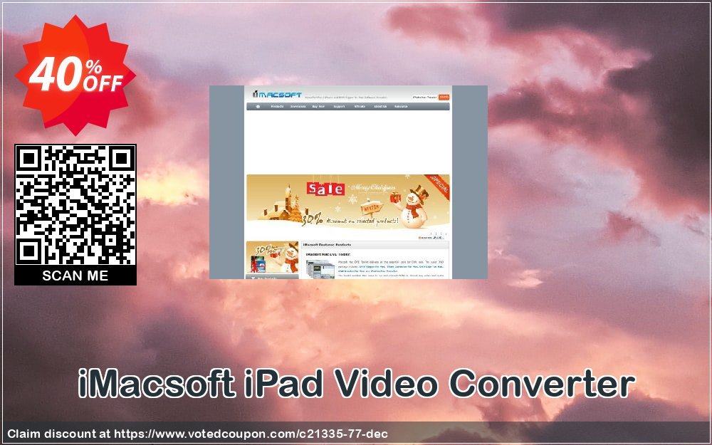 iMACsoft iPad Video Converter Coupon Code Apr 2024, 40% OFF - VotedCoupon