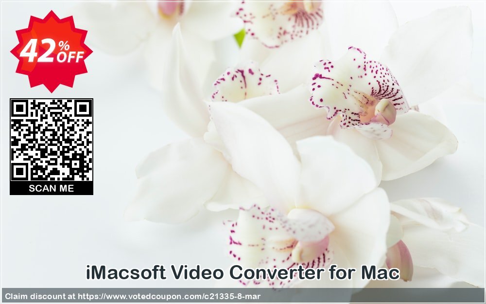 iMACsoft Video Converter for MAC Coupon, discount iMacsoft Software Studio (21335). Promotion: 