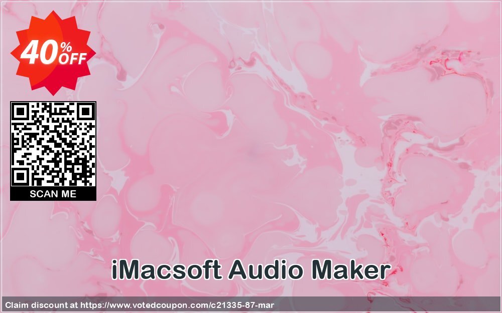 iMACsoft Audio Maker Coupon Code Apr 2024, 40% OFF - VotedCoupon