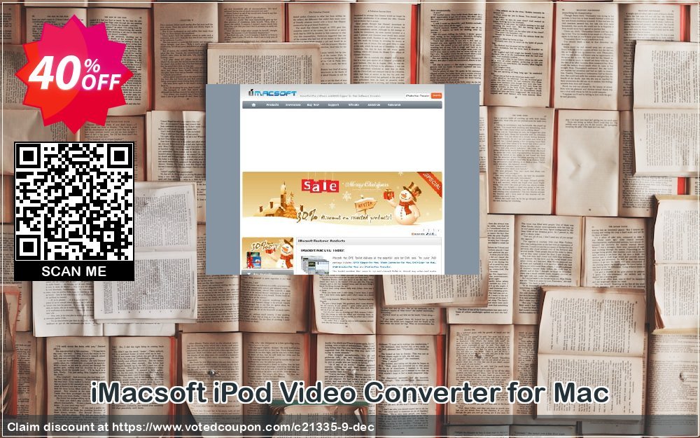 iMACsoft iPod Video Converter for MAC Coupon Code Apr 2024, 40% OFF - VotedCoupon