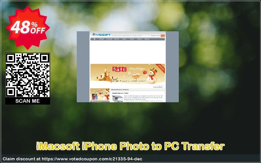 iMACsoft iPhone Photo to PC Transfer Coupon Code Apr 2024, 48% OFF - VotedCoupon