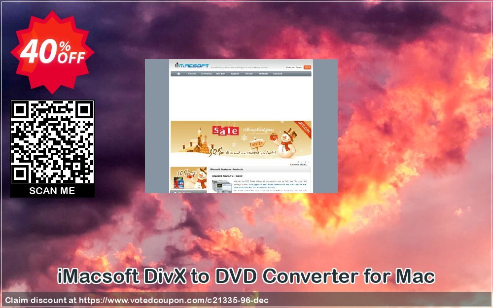 iMACsoft DivX to DVD Converter for MAC Coupon Code Apr 2024, 40% OFF - VotedCoupon