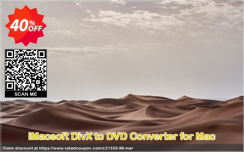 iMACsoft DivX to DVD Converter for MAC Coupon Code Apr 2024, 40% OFF - VotedCoupon