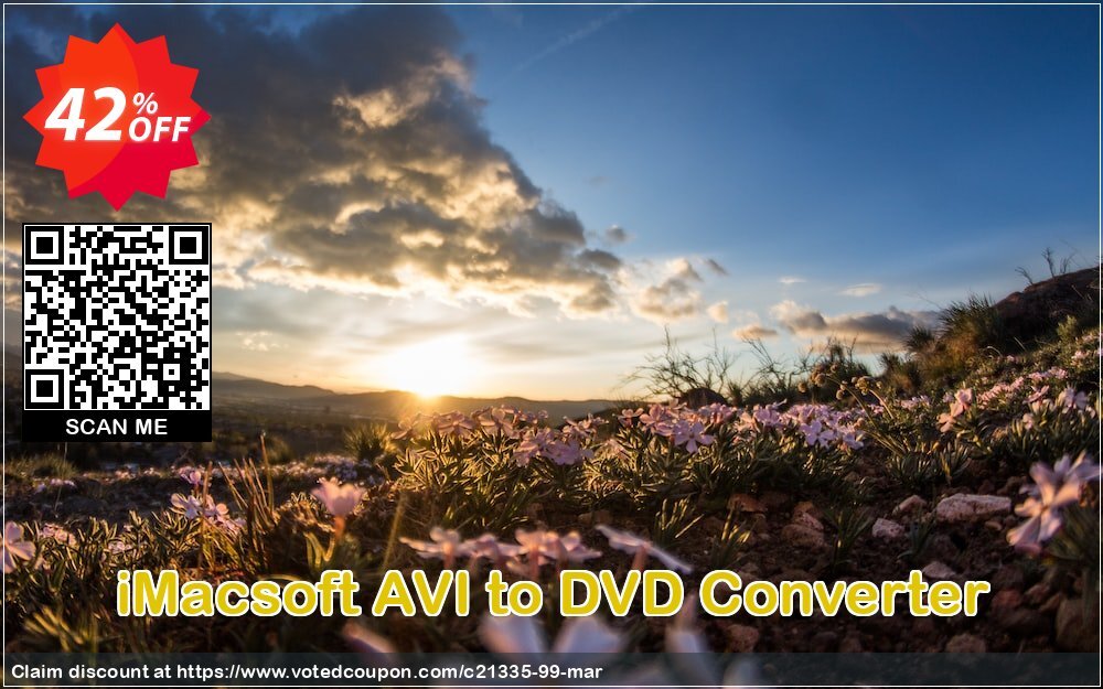 iMACsoft AVI to DVD Converter Coupon Code Apr 2024, 42% OFF - VotedCoupon