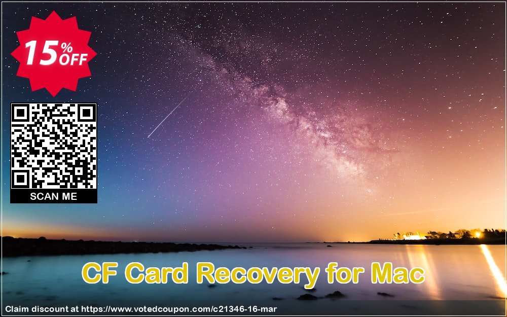 CF Card Recovery for MAC Coupon, discount ALL PRODUCT  15%OFF. Promotion: ALL PRODUCT 15%OFF