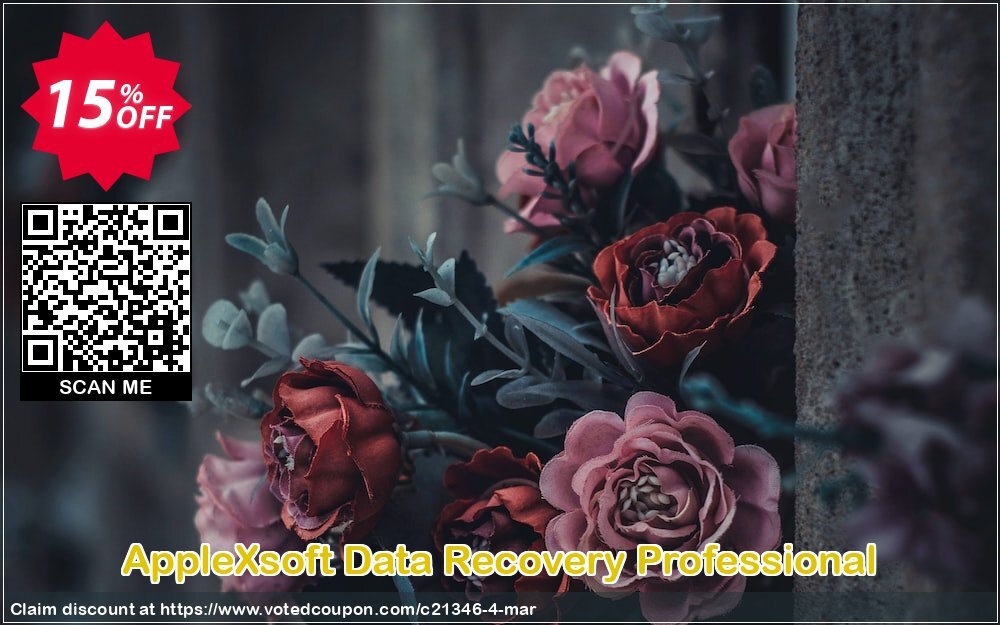 AppleXsoft Data Recovery Professional Coupon Code Apr 2024, 15% OFF - VotedCoupon