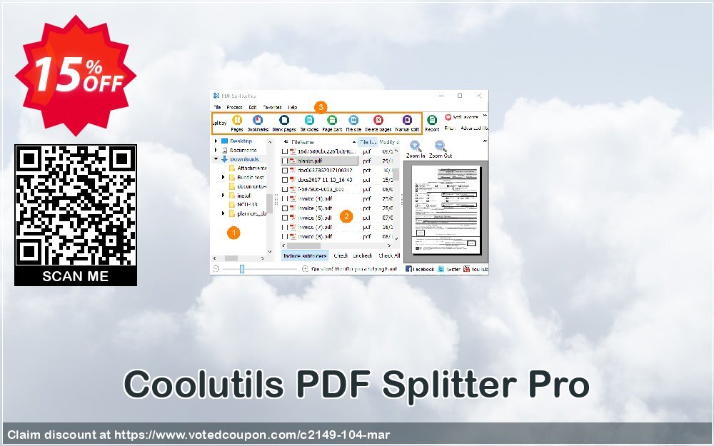 Coolutils PDF Splitter Pro Coupon Code Apr 2024, 15% OFF - VotedCoupon