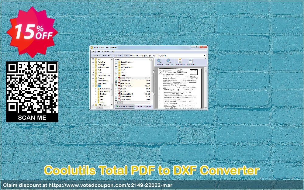 Coolutils Total PDF to DXF Converter Coupon Code May 2024, 15% OFF - VotedCoupon