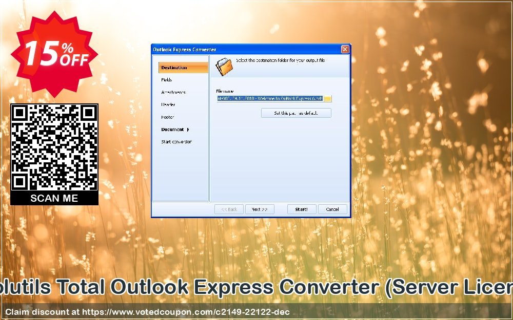 Coolutils Total Outlook Express Converter, Server Plan  Coupon Code May 2024, 15% OFF - VotedCoupon