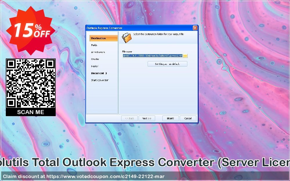 Coolutils Total Outlook Express Converter, Server Plan  Coupon, discount 15% OFF Coolutils Total Outlook Express Converter (Server License), verified. Promotion: Dreaded discounts code of Coolutils Total Outlook Express Converter (Server License), tested & approved