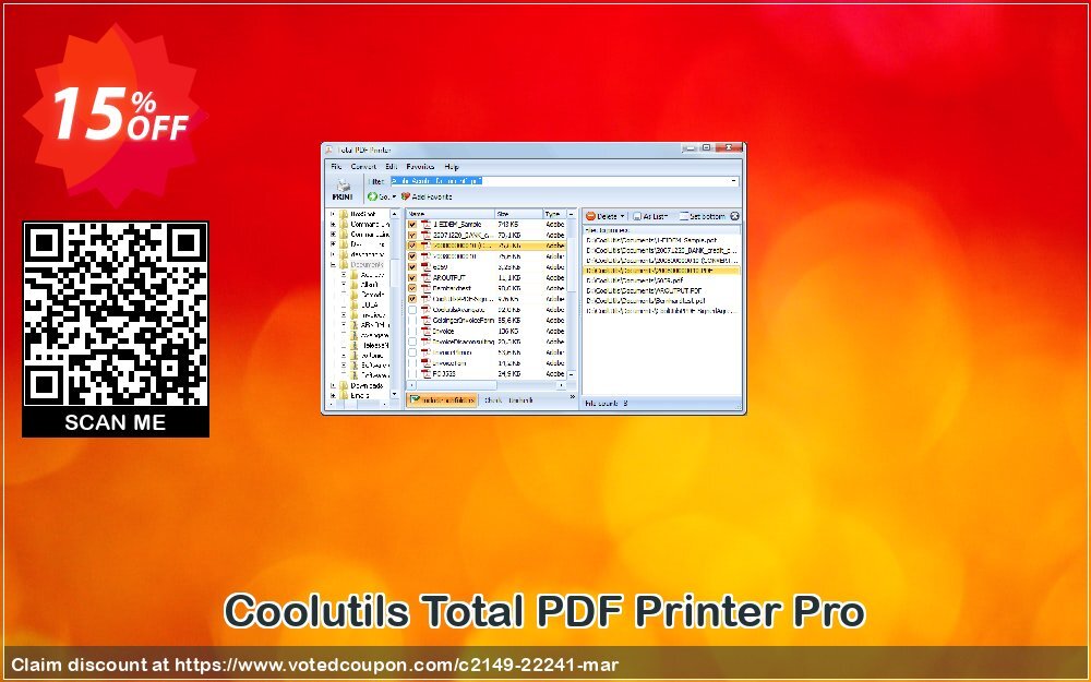 Coolutils Total PDF Printer Pro Coupon, discount 15% OFF Coolutils Total PDF Printer Pro, verified. Promotion: Dreaded discounts code of Coolutils Total PDF Printer Pro, tested & approved