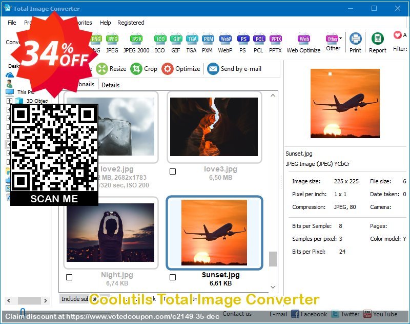Coolutils Total Image Converter Coupon, discount 30% OFF JoyceSoft. Promotion: 