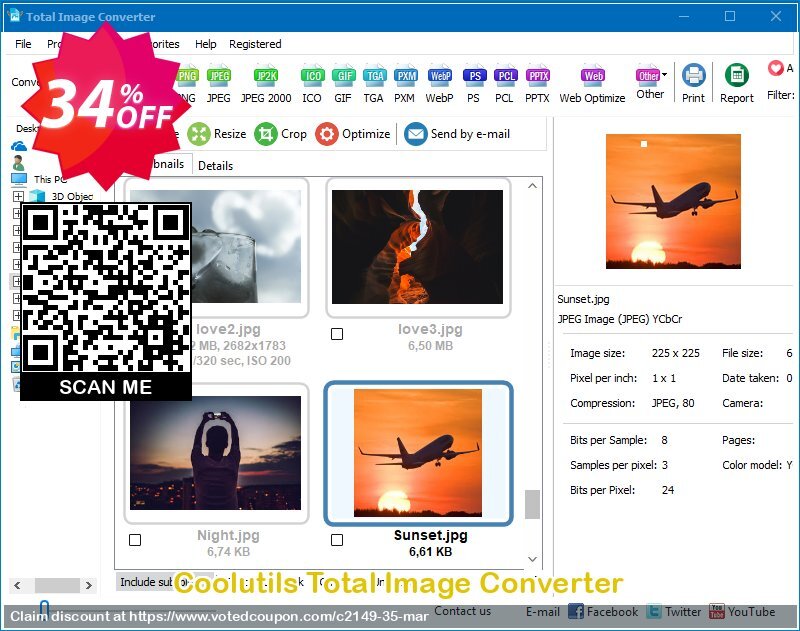 Coolutils Total Image Converter Coupon, discount 30% OFF JoyceSoft. Promotion: 